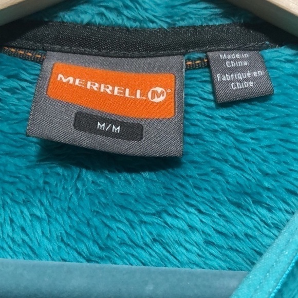 Merrell Women’s Full- Zip Soft Green Jacket Medium - Picture 4 of 6